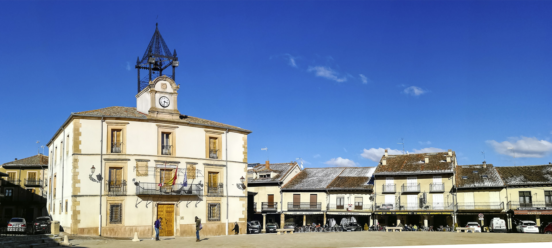 Plaza Mayor y Ayuntamiento de Riaza (Segovia, Castilla y León)
