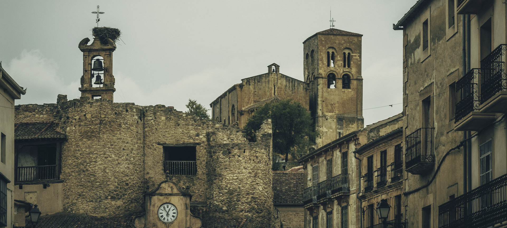 "Sepúlveda, dans la province de Ségovie (Castille-León) "