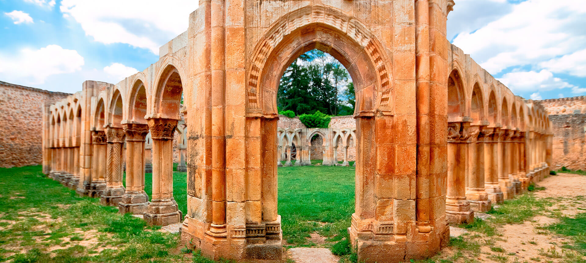Monastery of San Miguel de Duero in Soria (Castilla y León)