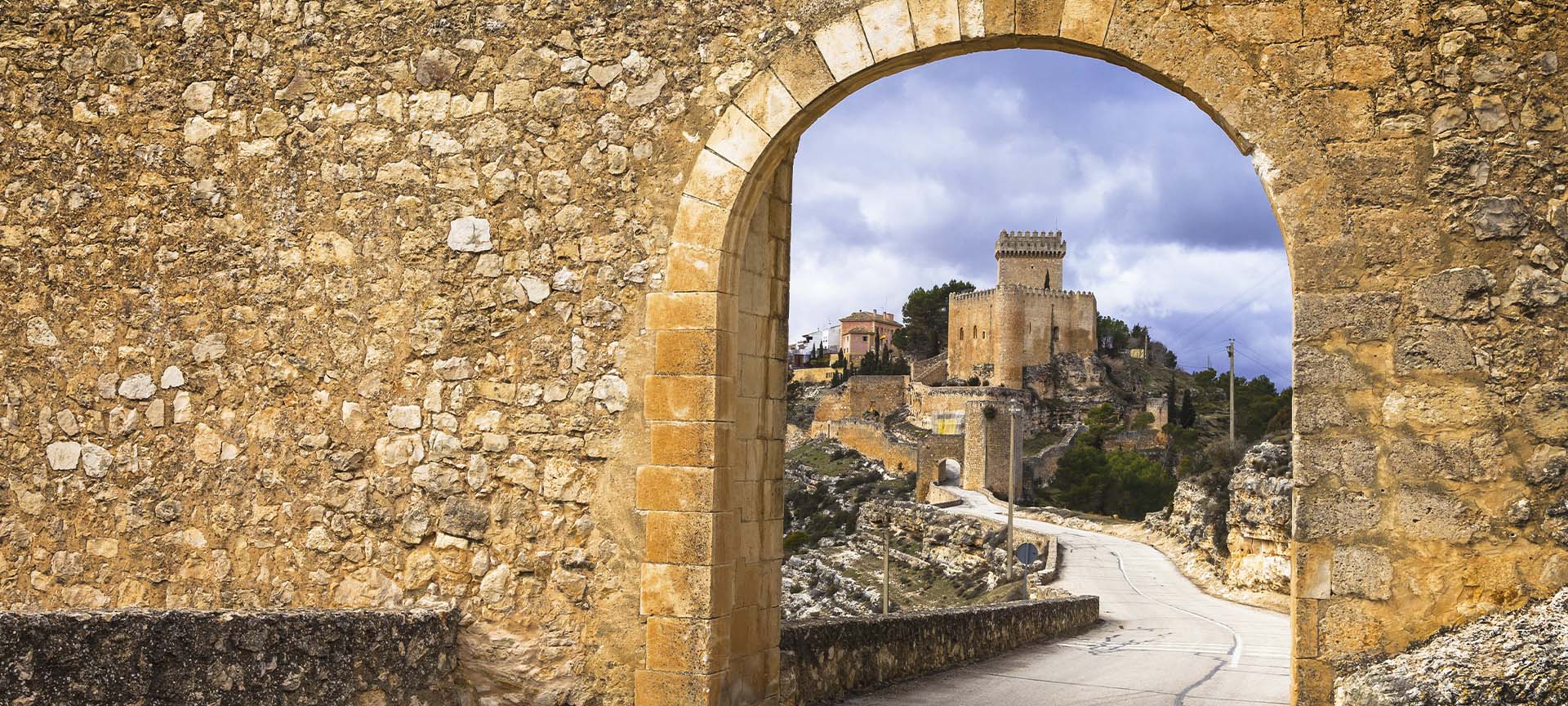 Zamek w Alarcón (Cuenca, Kastylia-La Mancha)