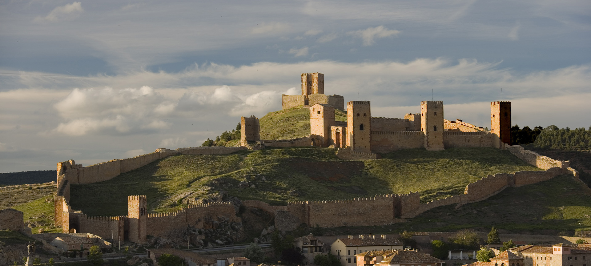 Château de Molina de Aragón, dans la province de Guadalajara (Castille-La Manche)