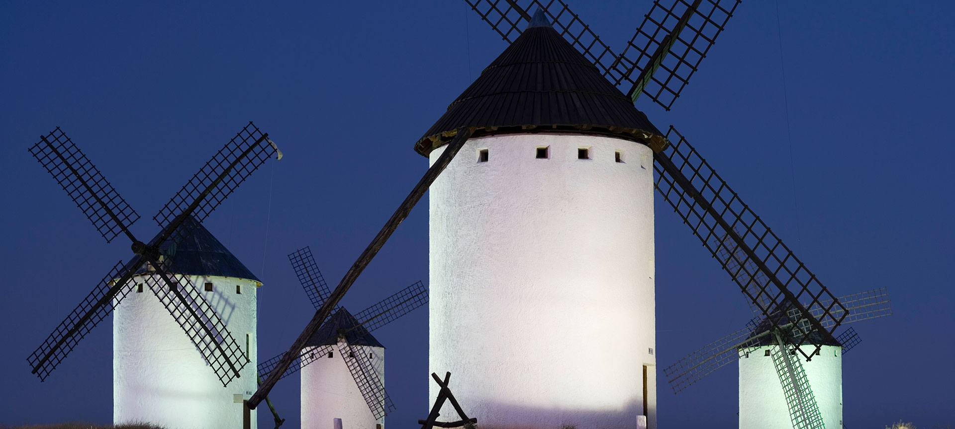 Windmills in Campo de Criptana. Ciudad Real Windmills in Campo de Criptana. Ciudad Real