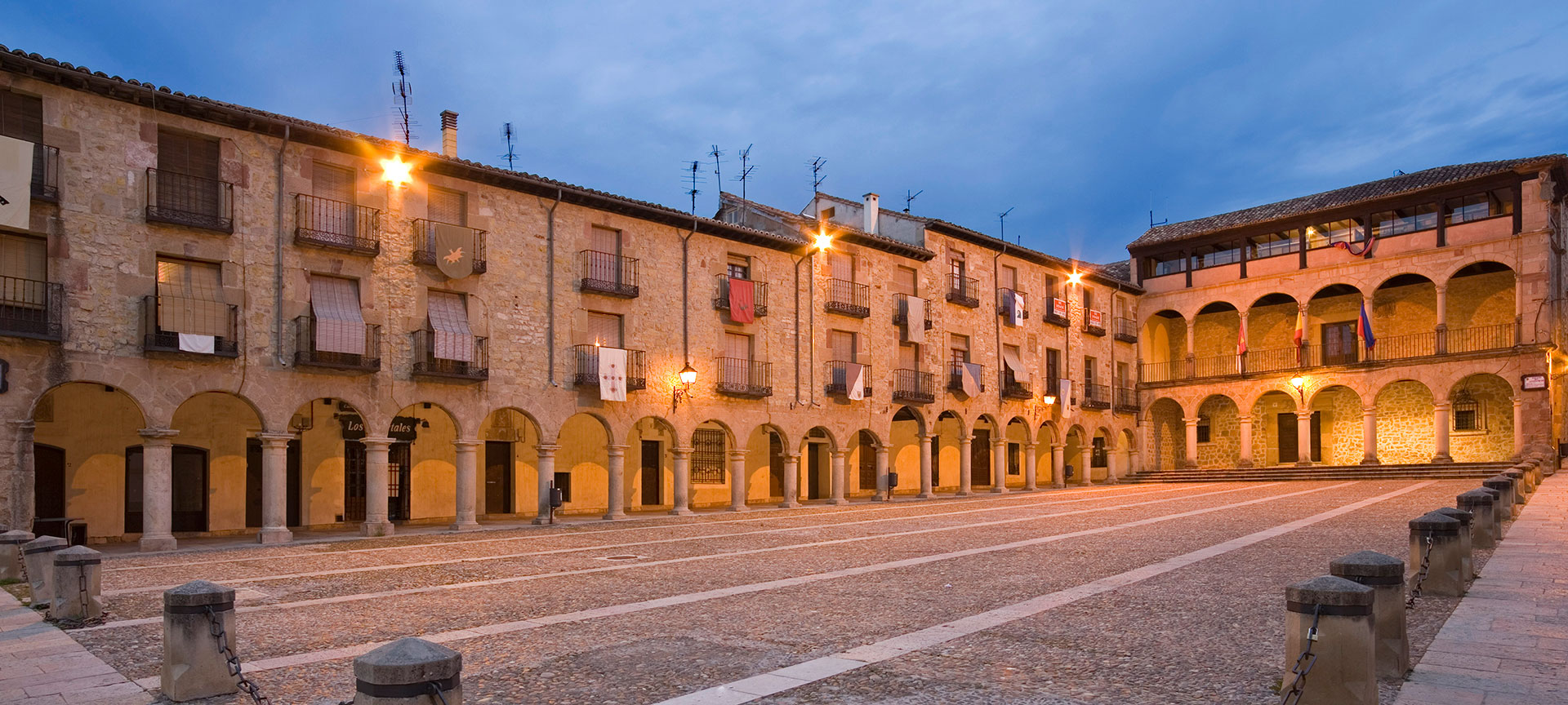 Plaza Mayor square in Sigüenza. Guadalajara Plaza Mayor square in Sigüenza. Guadalajara