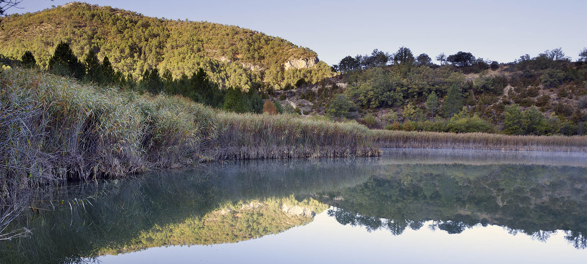 View of Taravilla Lagoon (Guadalajara, Castilla-La Mancha)