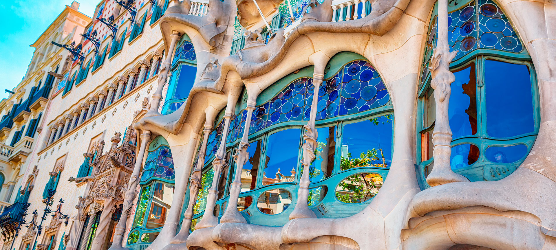 Façade de la Casa Batlló à Barcelone