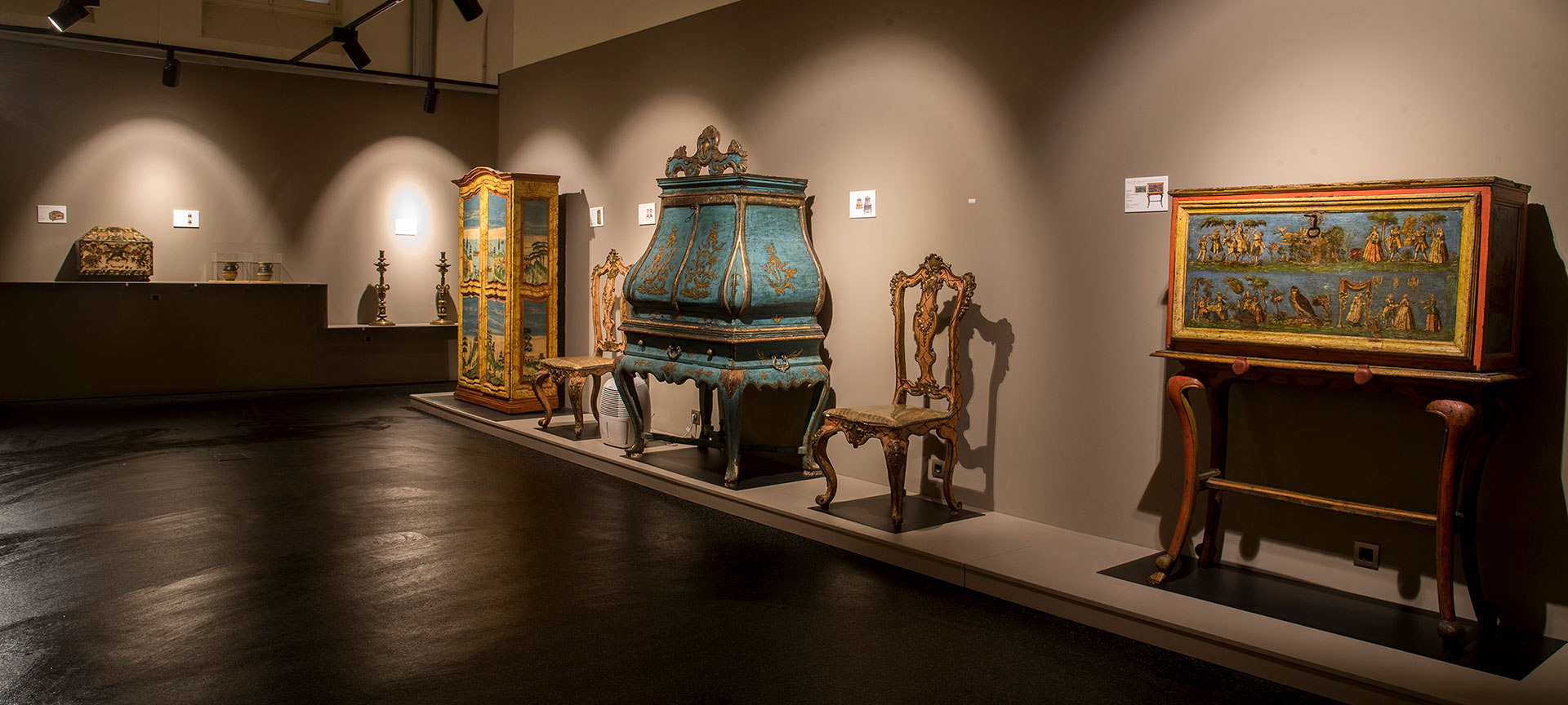 Vue intérieure de la maison-musée Nuria Pla
