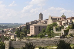 Vue panoramique de Cervera (province de Lleida, Catalogne)