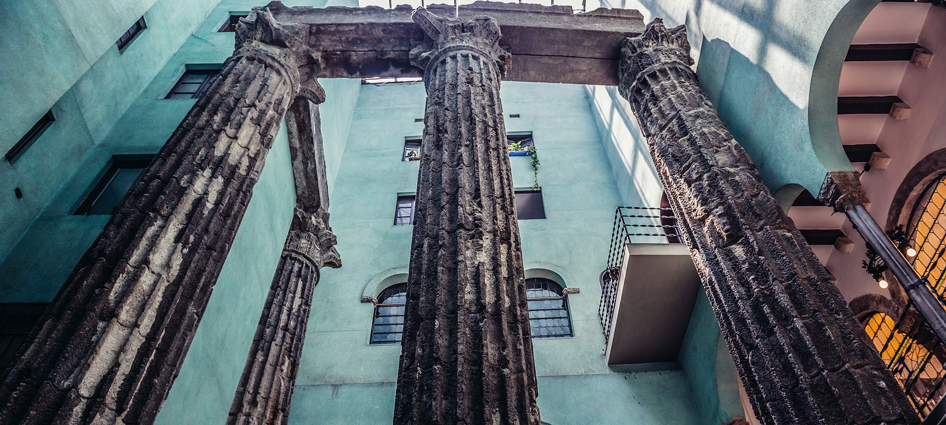 Adriano-Säulen, MUHBA, Barcelona