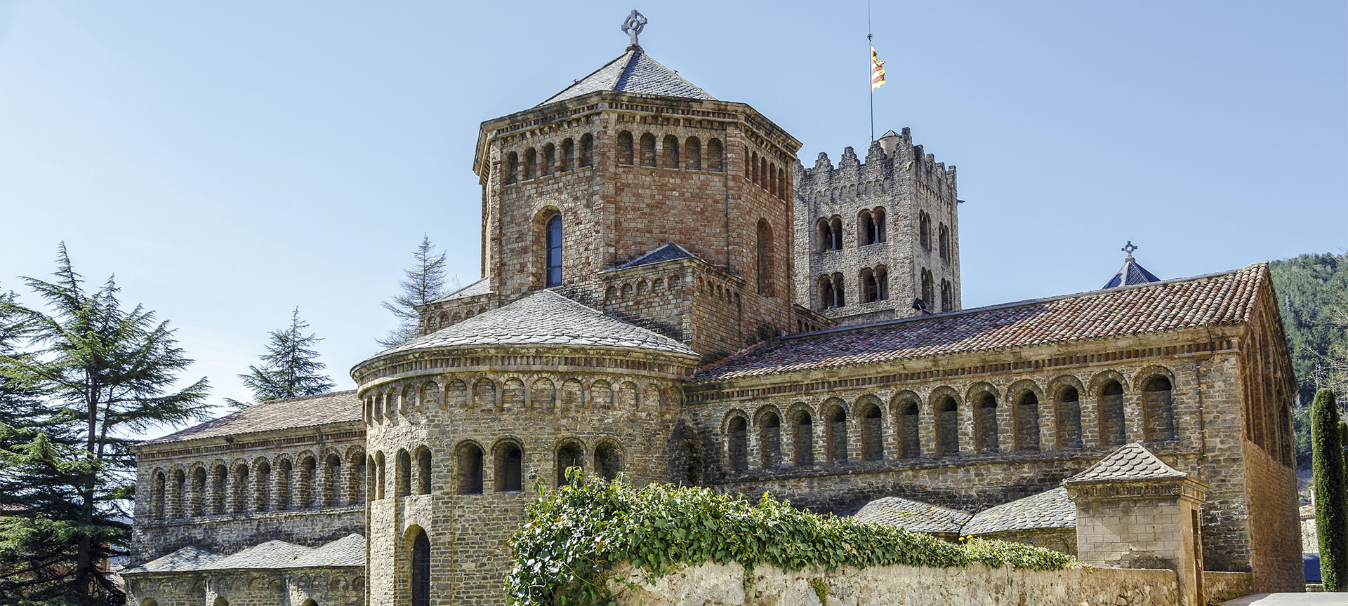 Monastery of Santa María in Ripoll (Girona, Catalonia)