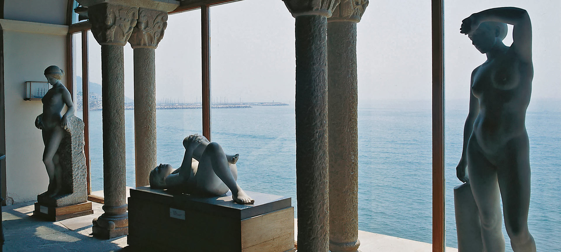 Mirador del Museo Maricel en Sitges. Barcelona