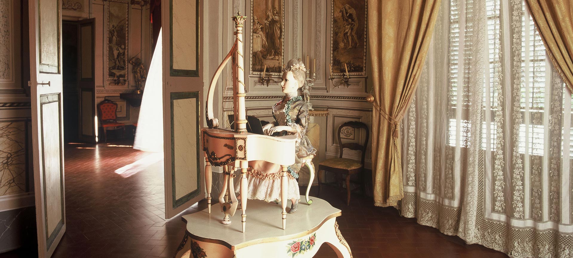 Automaton in the Romantic Museum in Sitges. Barcelona