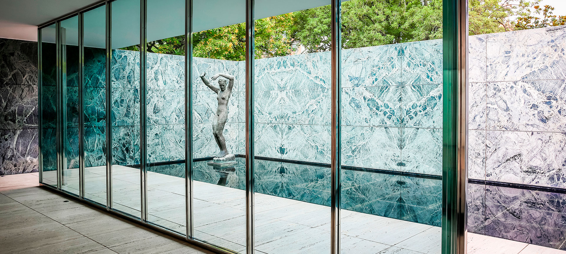 Pavillon Mies Van der Rohe