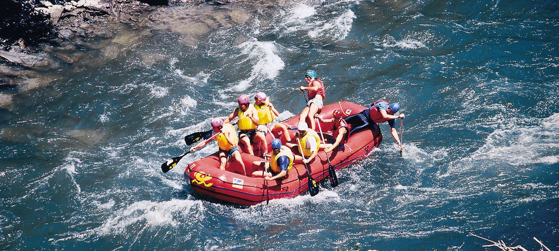Rafting w Llavorsí (Lleida)