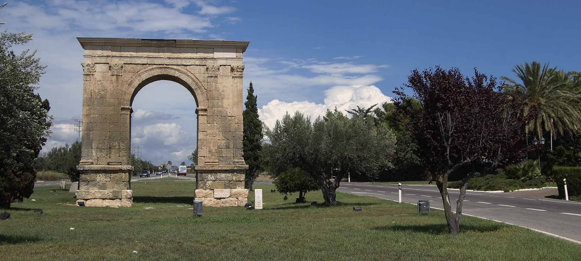 L'arc de Berà à Roda de Berà (province de Tarragone, Catalogne)