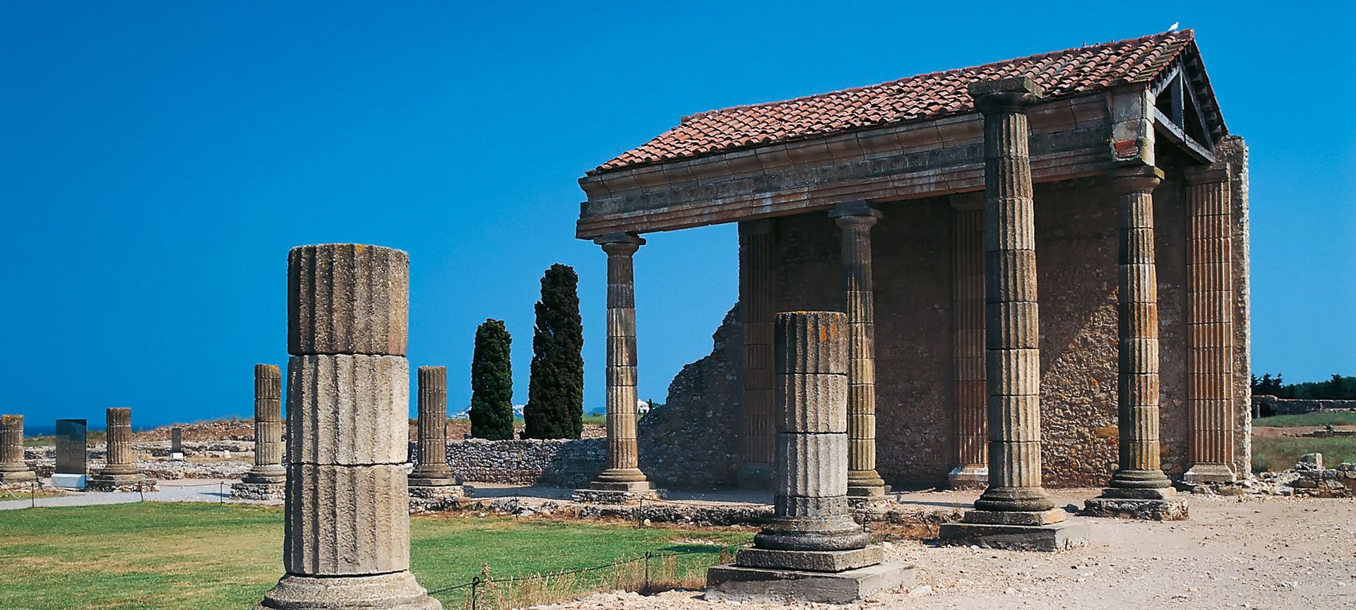 Greek ruins in Empúries