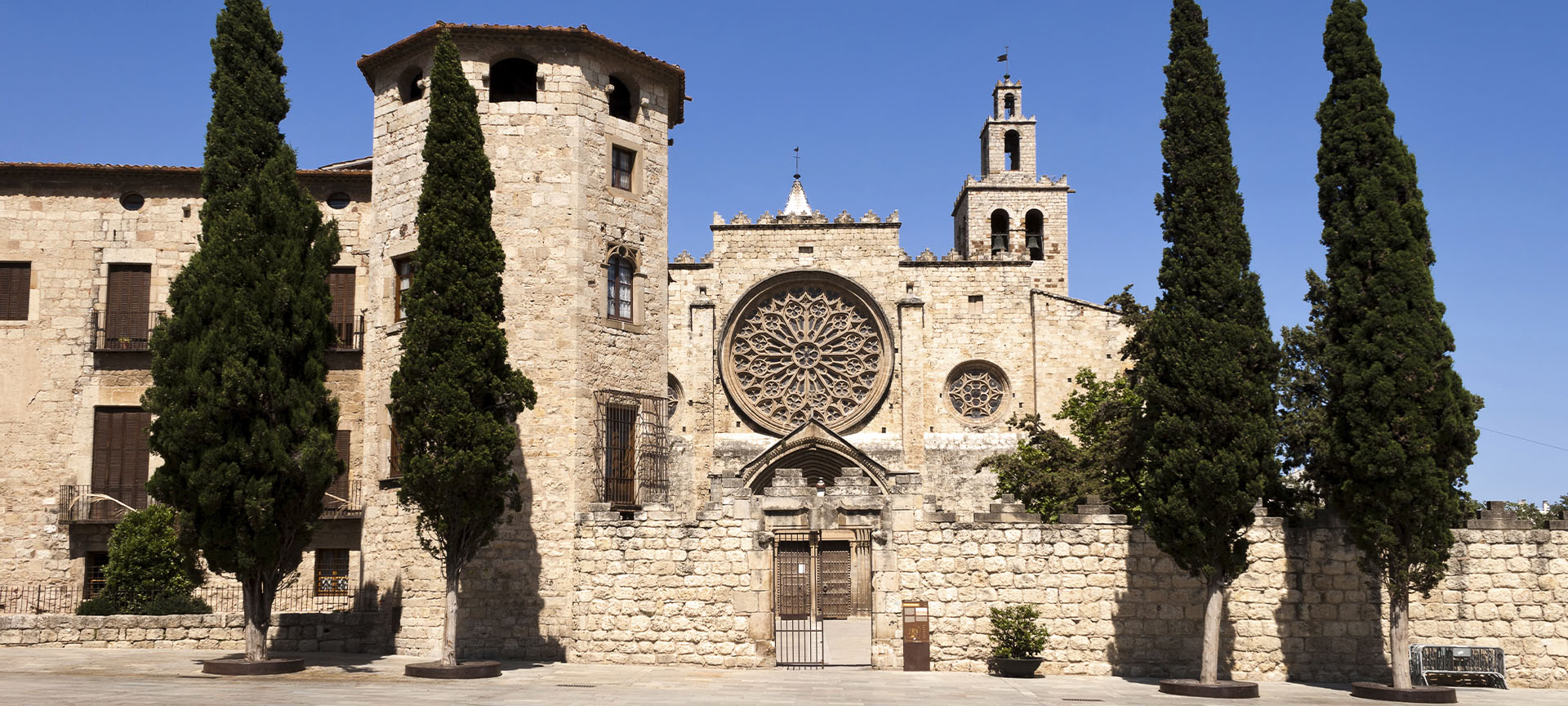 Monasterio de Sant Cugat del Vallès (Barcelona, Cataluña)