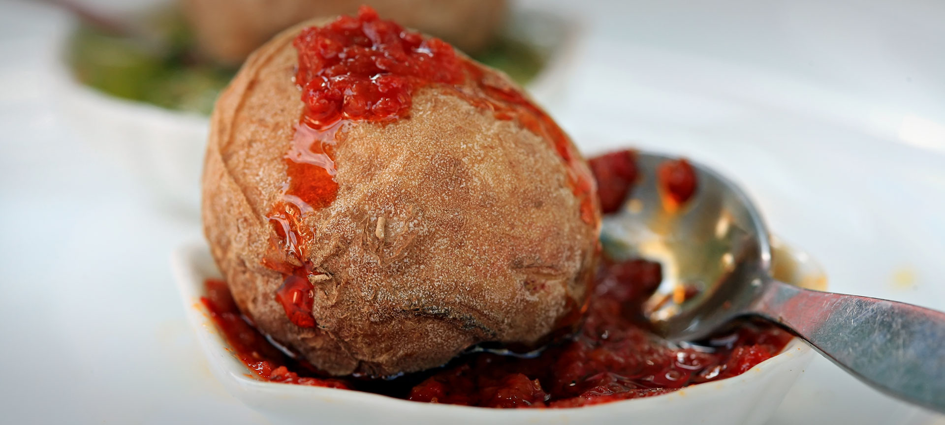Papas con mojo