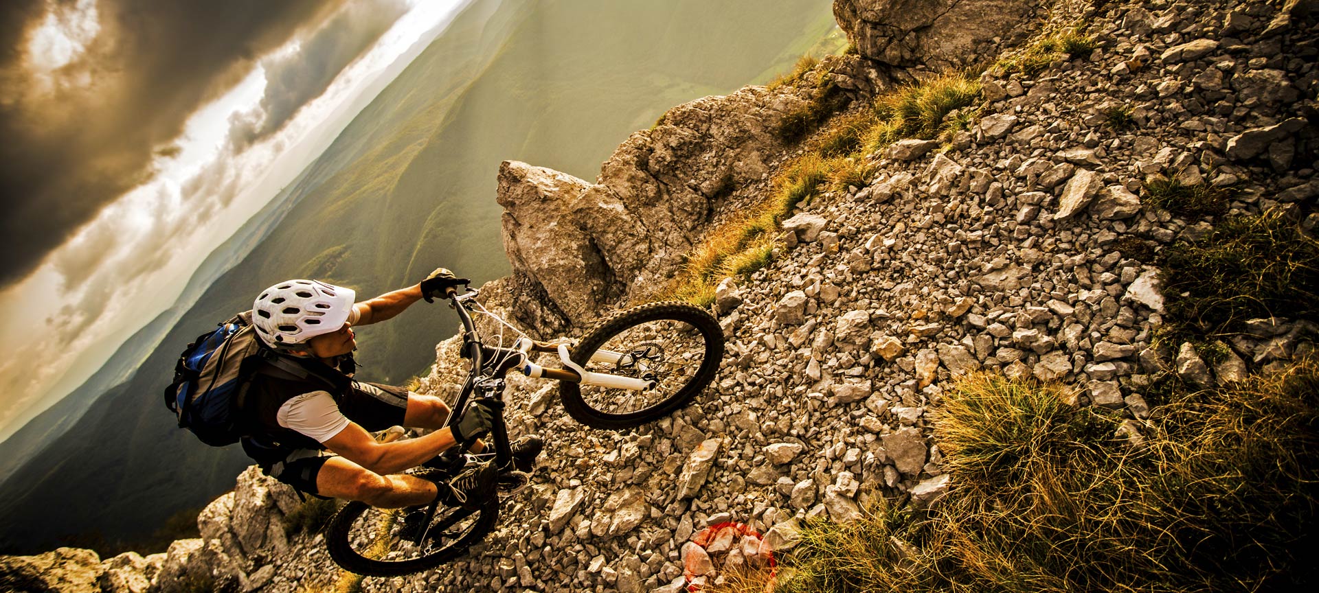Mountainbikefahrer