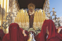 Un char de la Semaine sainte de Malaga