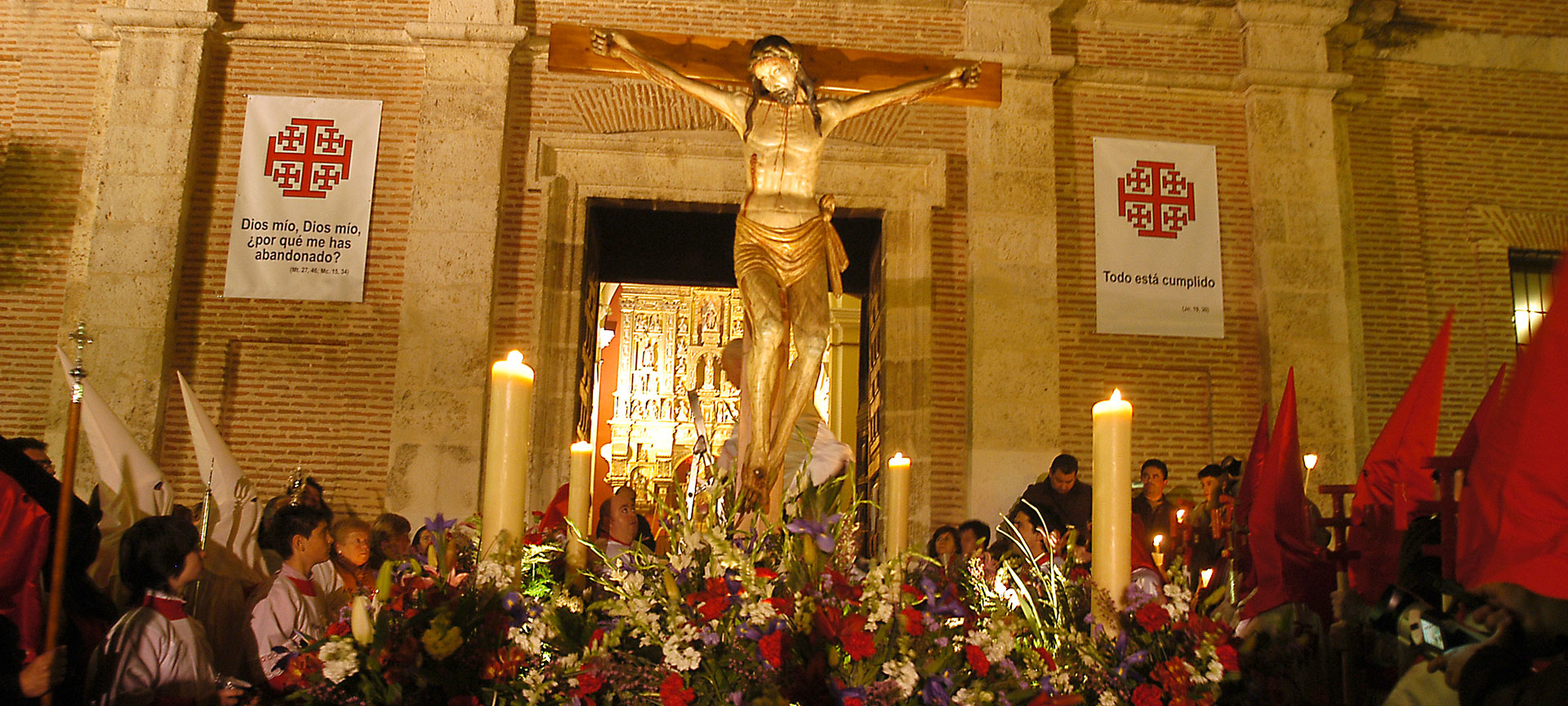 Pilgrimage of El Cristo del Amor. Easter Week in Medina del Campo. Valladolid