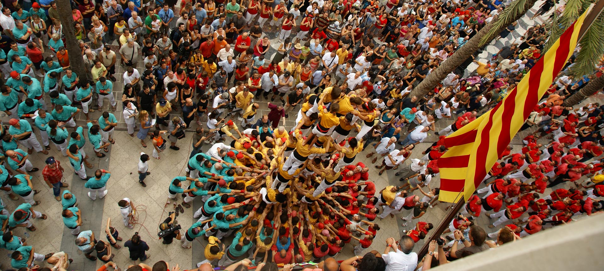 Diada Castellera de Sant Fèlix de la Festa Major à Vilafranca del Penedès