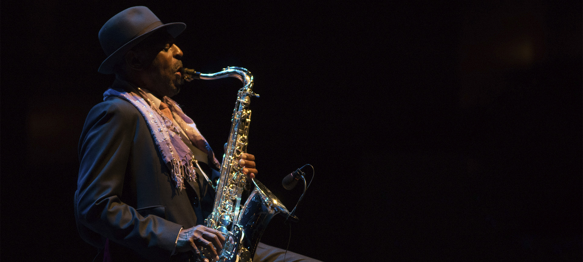 Archie Shepp lors de VIJAZZ 2019