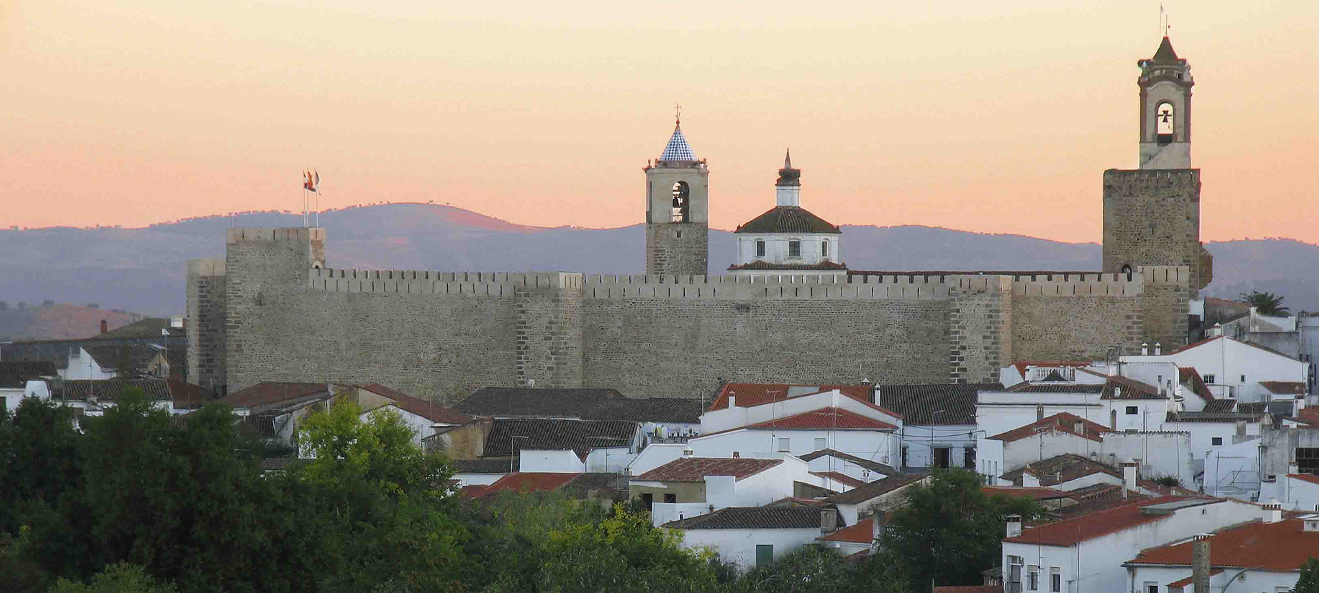 Vista de Fregenal de la Sierra (Badajoz, Extremadura)