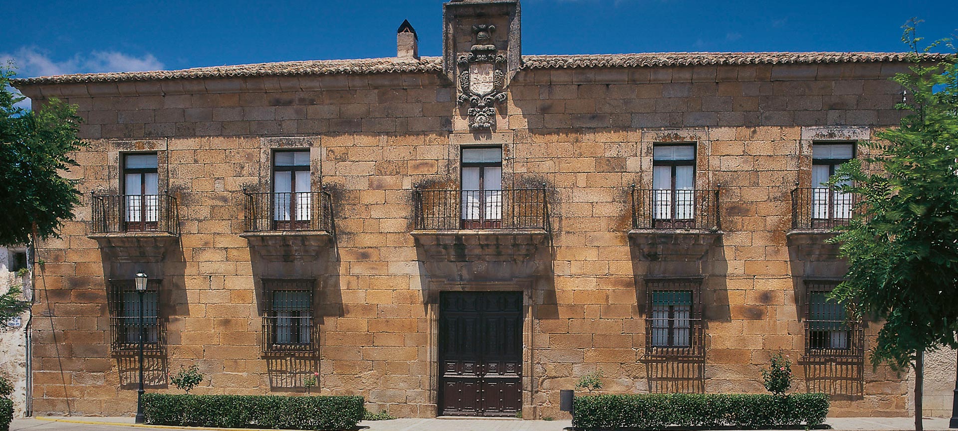 Palacio de los Condes de Sorrondegui, en Brozas (Cáceres, Extremadura)