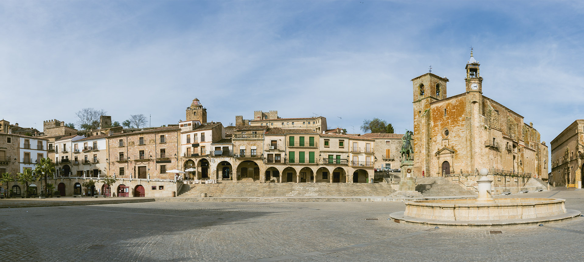 Plaza Mayor de Trujillo (Cáceres, Extremadura)