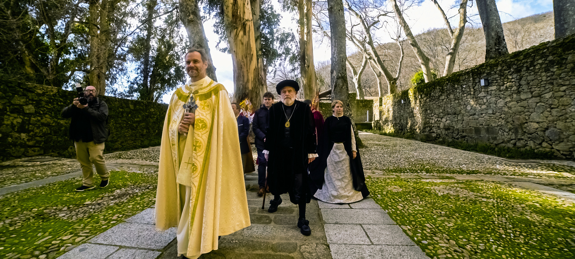 Uroczystość upamiętniająca podróż cesarza Karola V w miejscowości Jarandilla de la Vera w Cáceres, Estremadura