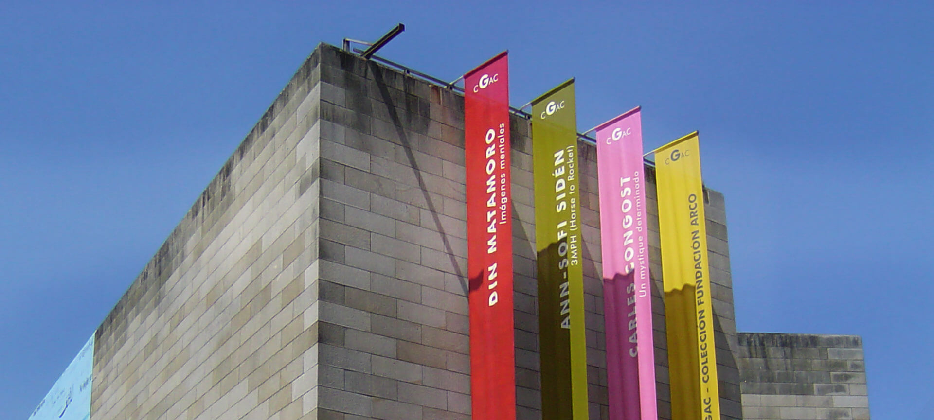 Exterior of the Galician Contemporary Art Centre, Santiago de Compostela