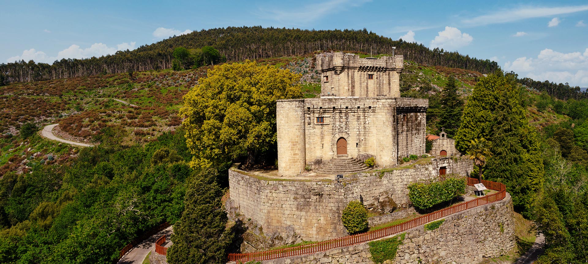 Castelo de Sobroso, em Pontevedra (Galícia)