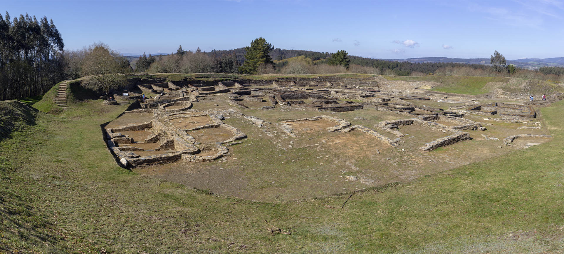 Fundstelle Castro de Vidalonga in Castro de Rei (Lugo, Galicien)