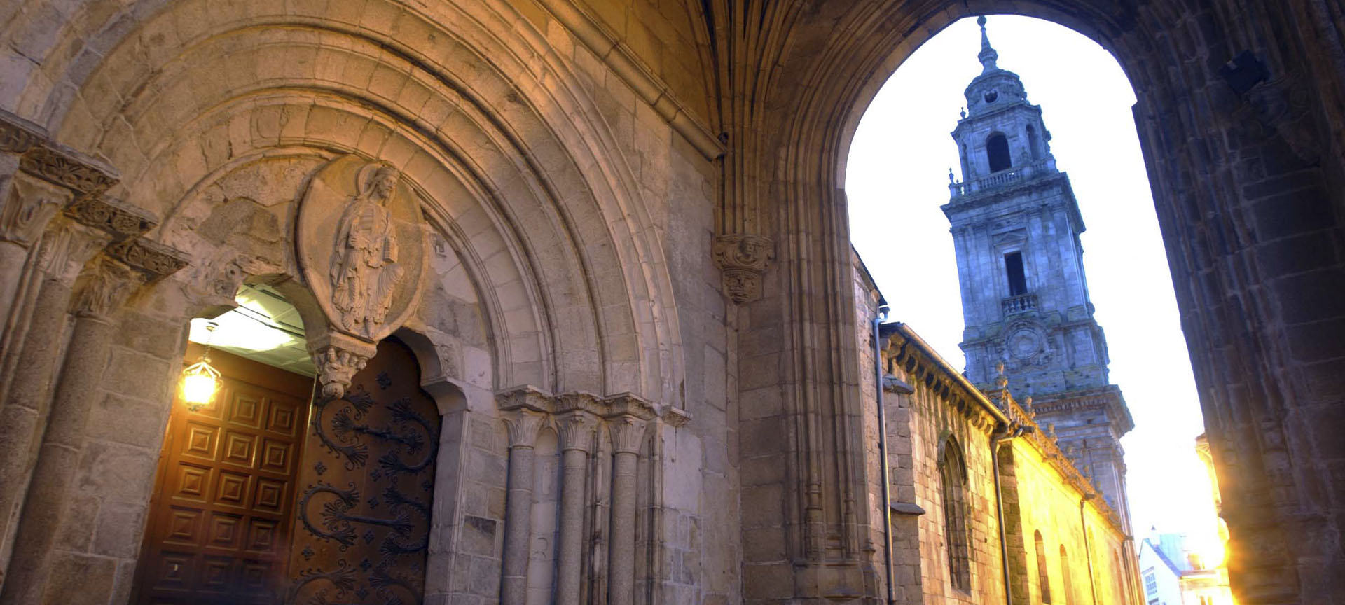 View of Lugo Cathedral (Galicia)