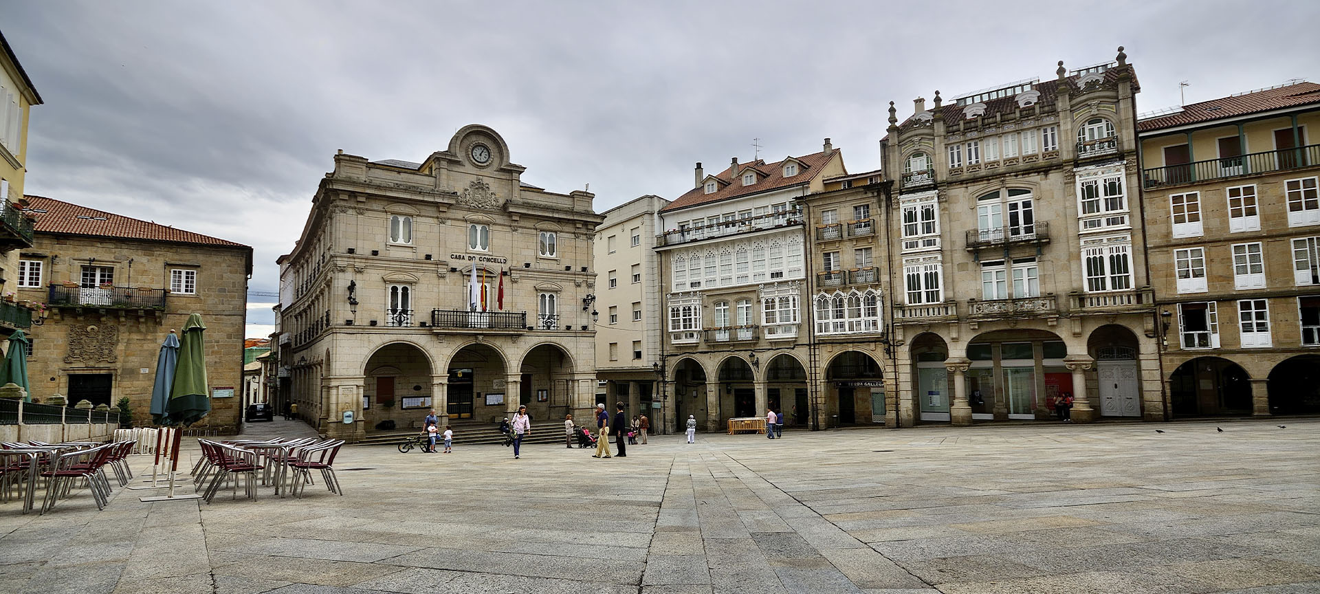 Plaza Mayor d’Ourense, en Galice