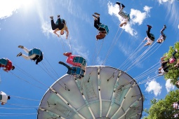 Attraction du Parc Warner de Madrid