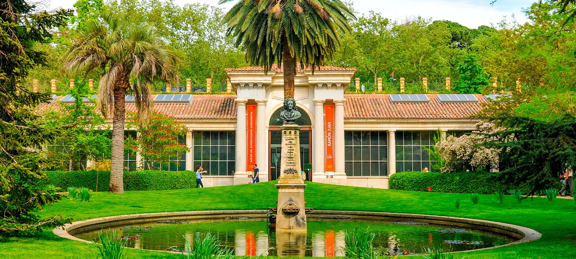 Pavillon Villanueva au Jardin botanique royal de Madrid