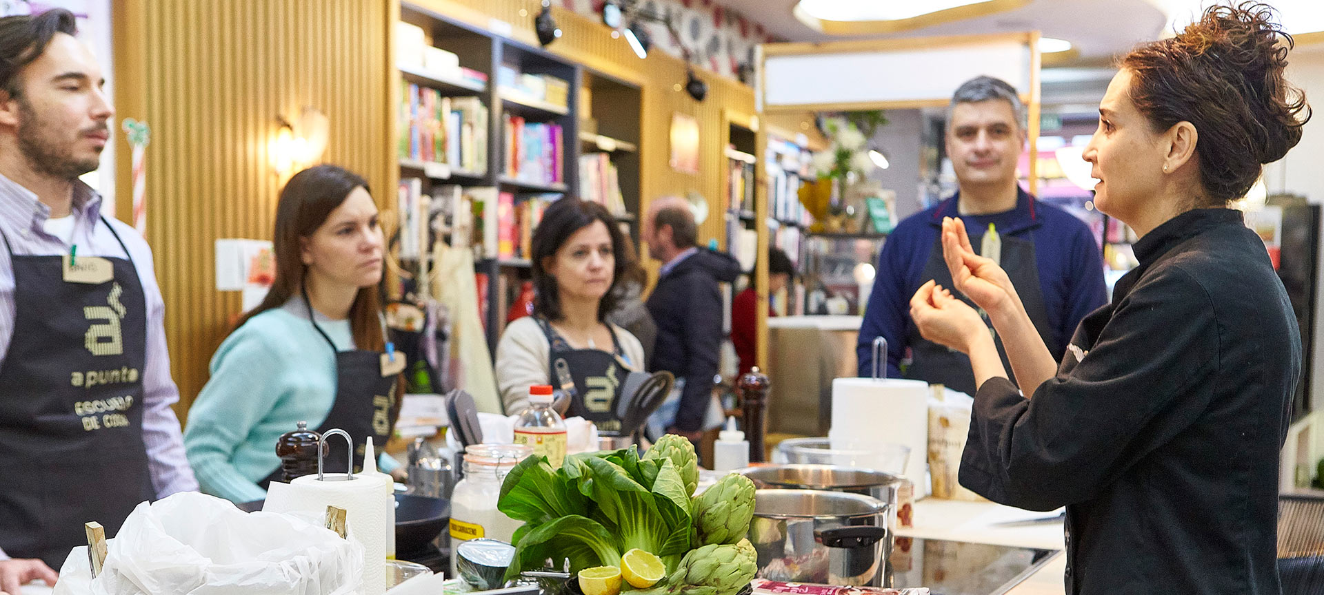 Cookery workshop at the Madrid Gastrofestival