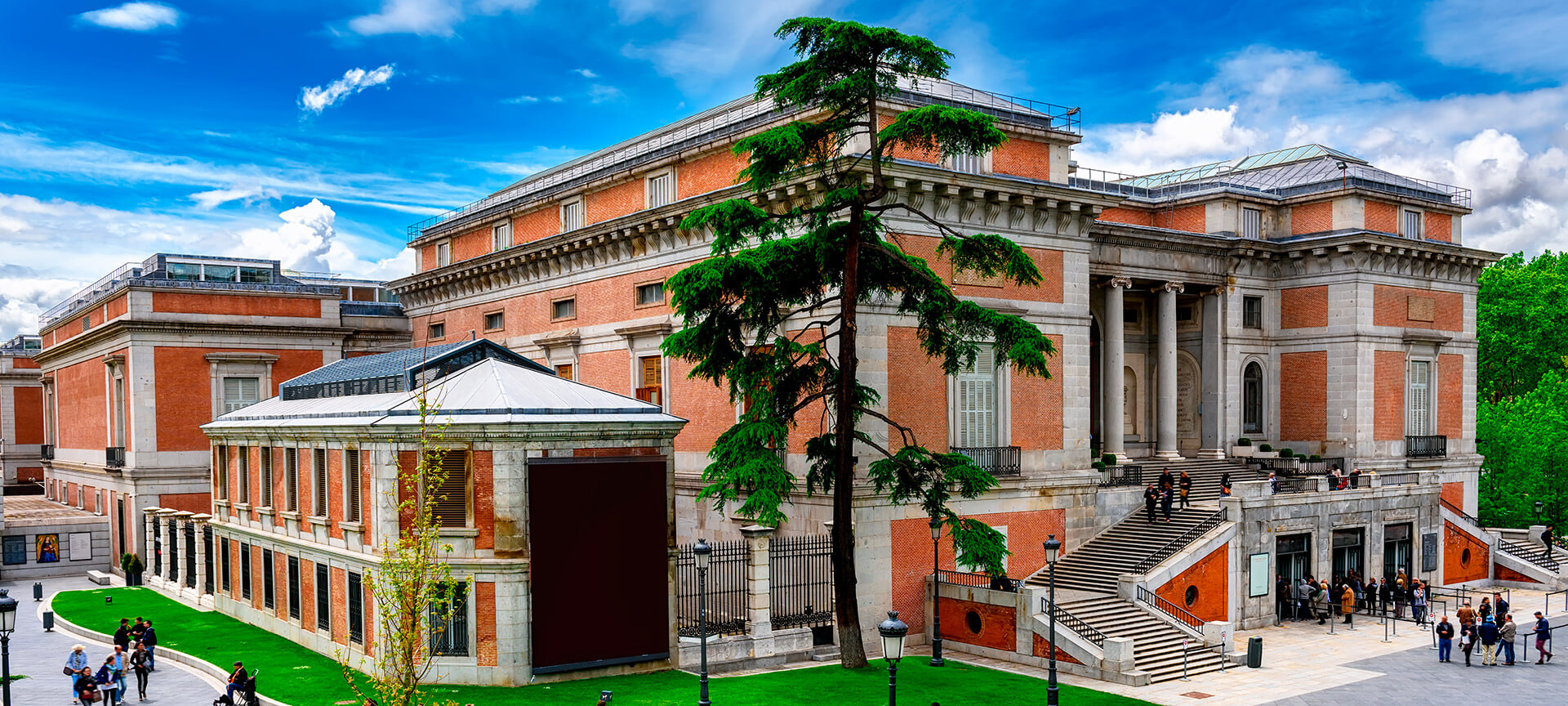 View of the Prado Museum View of the Prado Museum