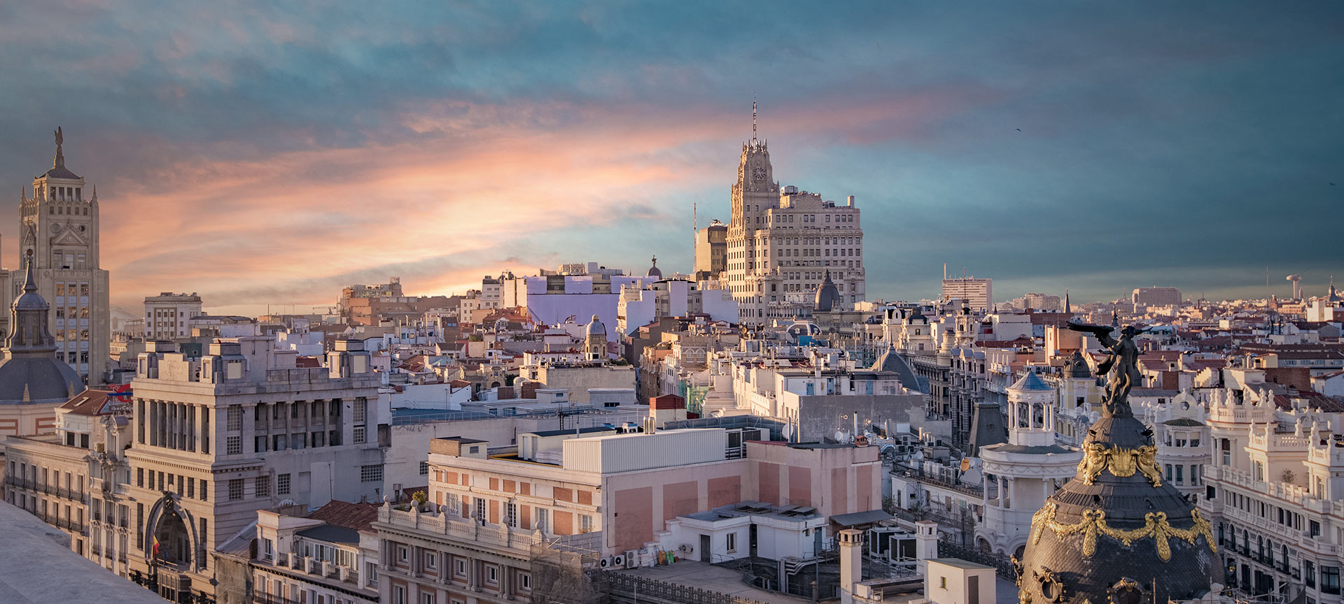 Blick auf Madrid