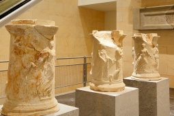 Detalhe do interior do Museu do Teatro Romano de Cartagena