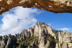 Forat de la Vella, Mas de Barberans, Parc naturel des Ports, province de Tarragone