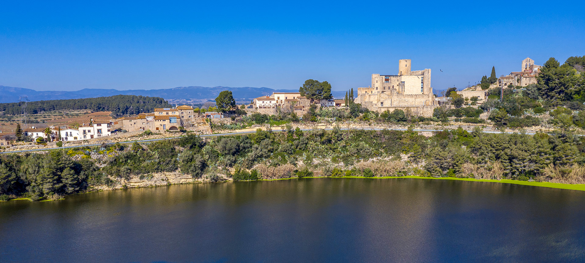 Foix Reservoir and Castellet Castle, Alto Penedès, Barcelona