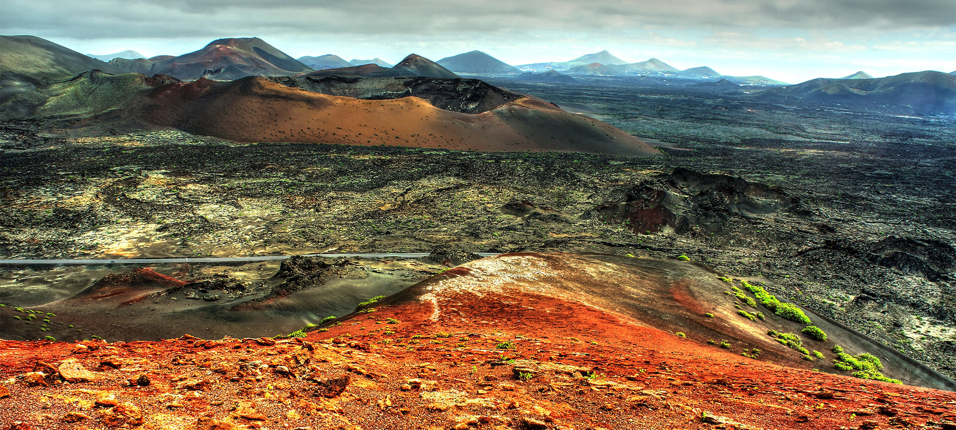 Obszar chronionego krajobrazu Los Volcanes na Lanzarote