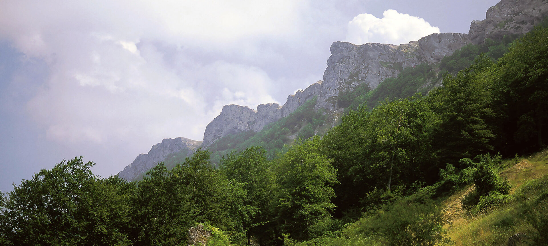 Serra de Andía, a partir de Lizarraga
