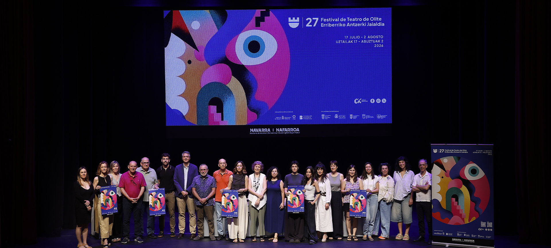 記者会見。2026年オリテ古典演劇祭。ナバーラ州