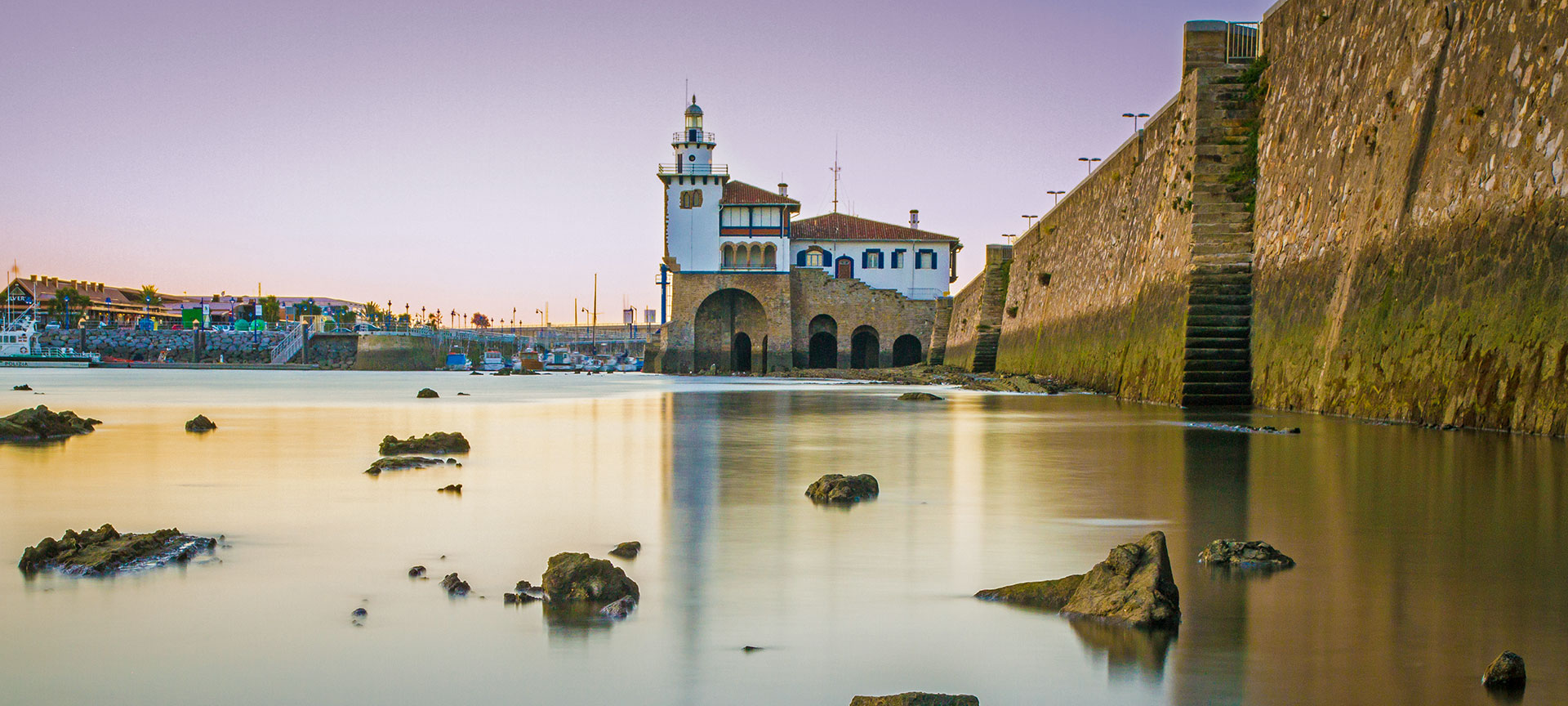 Getxo lighthouse. Bizkaia
