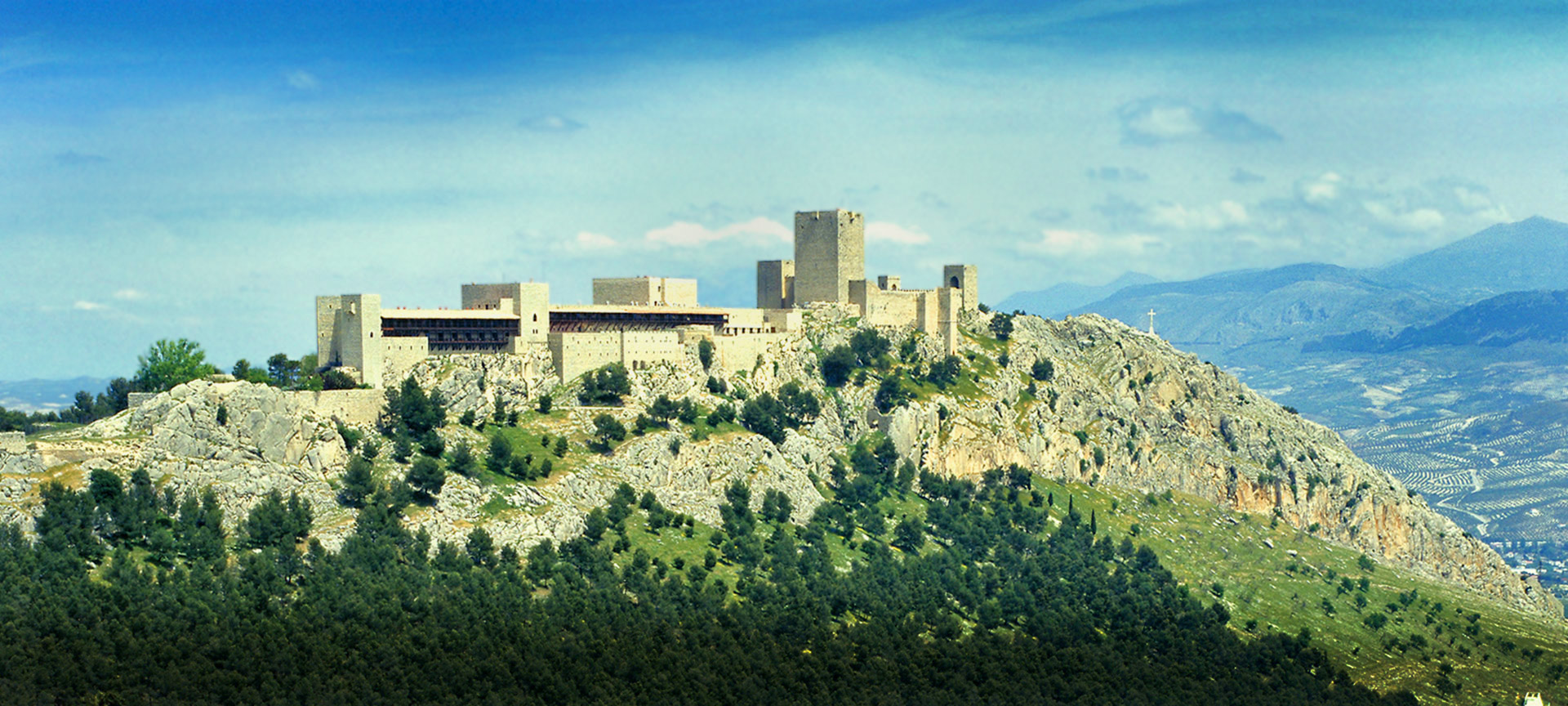 Exterior of the Parador de Jaén