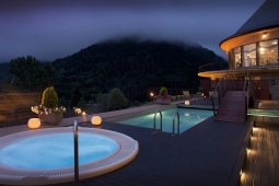 Parador de Vielha のスパ＆ウェルネス施設の様子