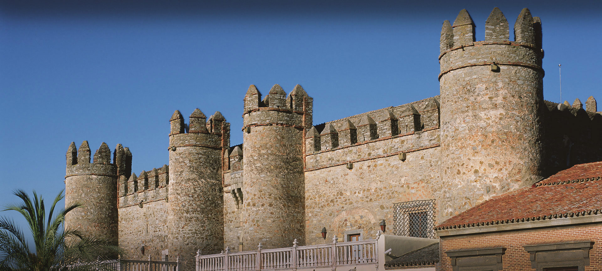 Blick auf das Parador de Zafra